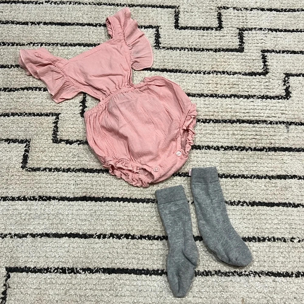 Ruffle romper